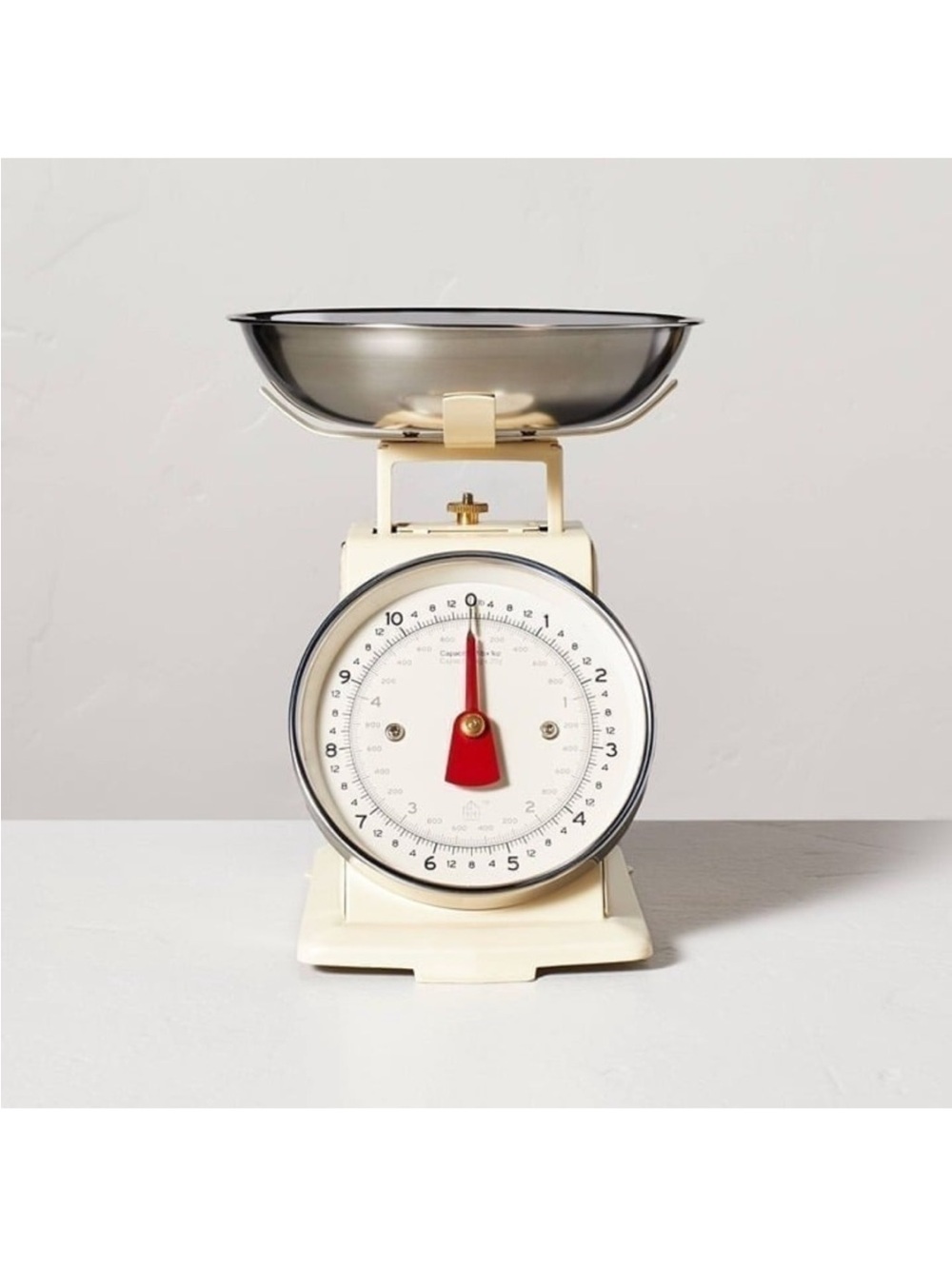 Hearth & Hand - 11lb Stainless Steel Kitchen Scale Ivory | New